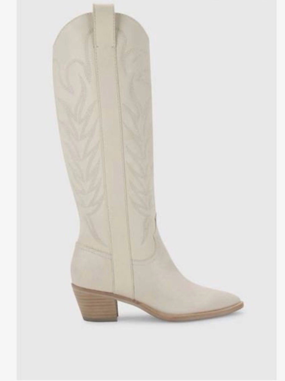 Dolce Vita Cream Soleil Western Block Heel Boot - Picture 2 of 2